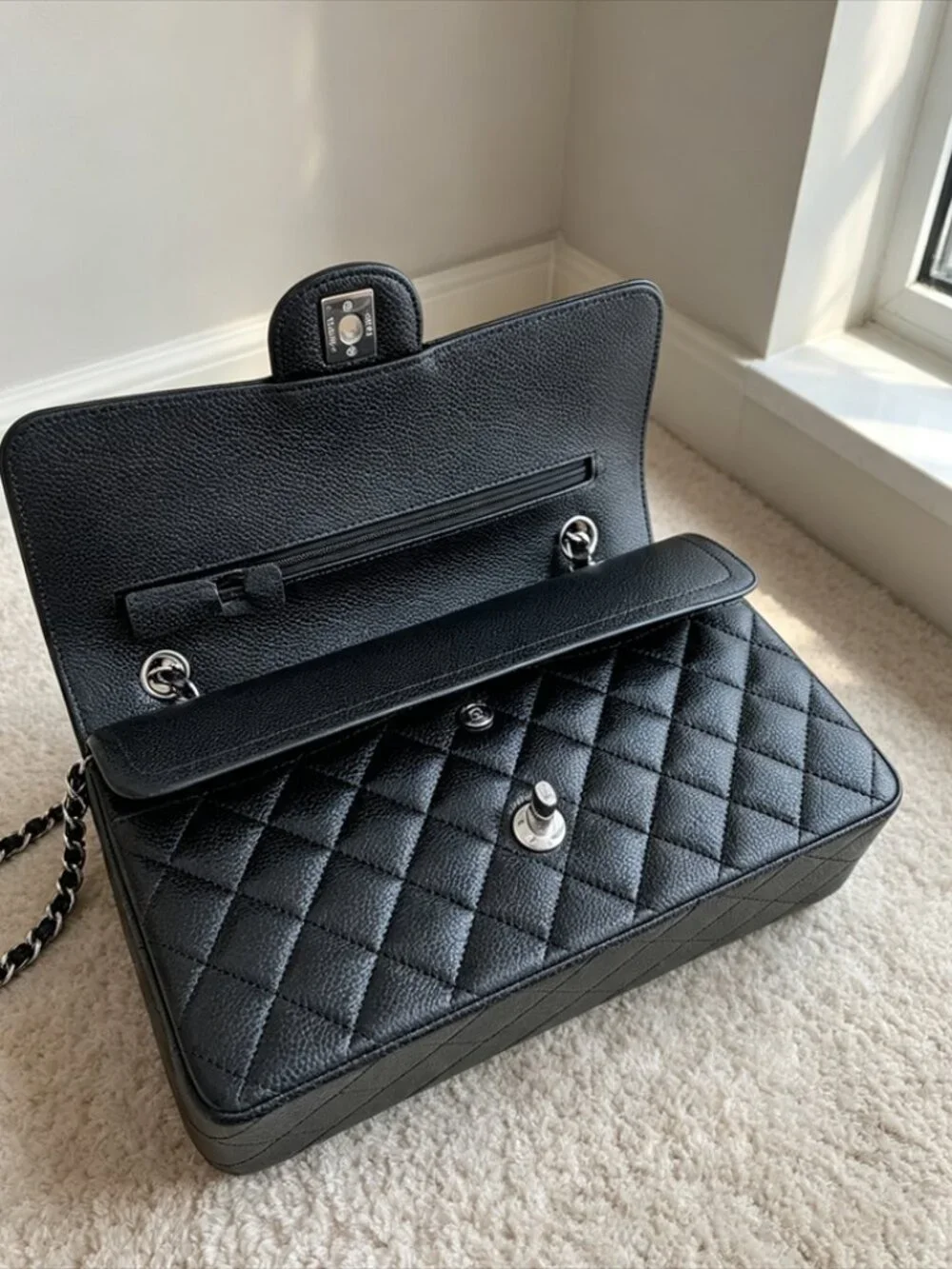 ✨ Authentic Chanel Black Bag